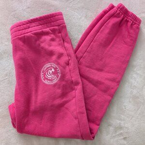 3/$30 Print hot pink cozy sweat pants